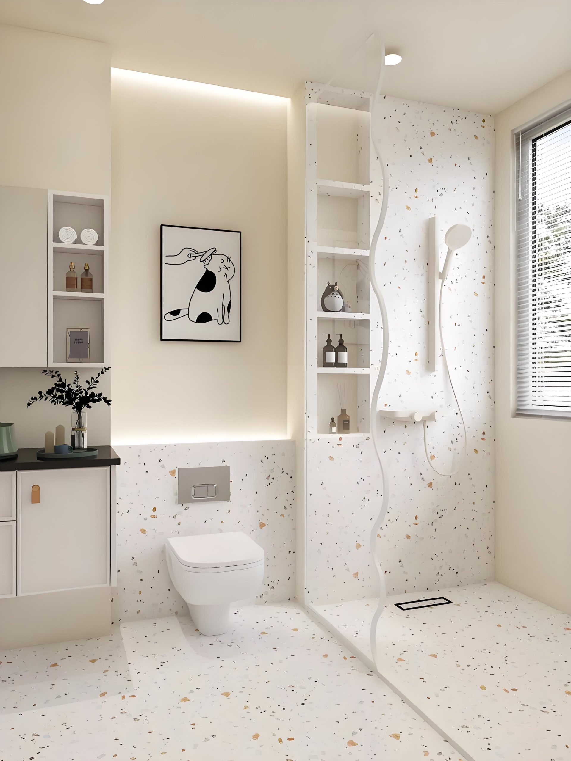 水磨石在家裝方面的核心優勢